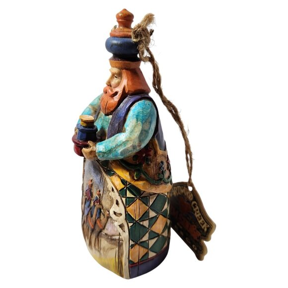 Jim Shore Heartwood Creek Nativity 2004 Wise Man Figure For Enesco New w/Tag - Picture 4 of 7